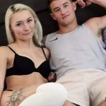Blonde Petite Slut Begged to get Banged out by College Thick Cock Jock