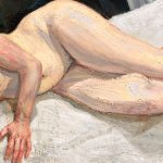 Lucian Freuds Ria Naked Portrait a late masterpiece by the artist who said Being naked has to do with making a more complete portrait
