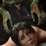 Lara Croft fucked by a goblin