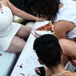 Hairy Waitress Gets Ass Fucked