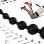 Vibrating Anal Beads Rechargeable Waterproof