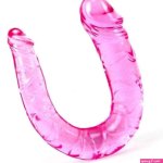 Mini Jelly Double Dildo