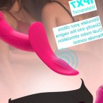 Venta al por mayor de pareja lesbiana con vibrador de dildo porttil