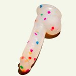 Addiction Party Marty Confetti silicone dildo Afterglo