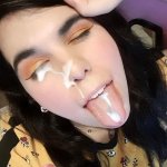 Sexy latina loves cum