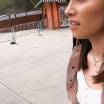 Flashing At The Theme Park porn picture gallery