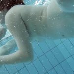 Two hot hairy beauties underwater