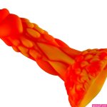 Wildolo Fantasy Zuignap Dildo Nesbu 21 cm Oranje