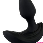 Anal vibrator with pump function and remote control