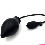 85mm Oversized Inflatable Air Pump Butt Plug Expansion Anal Dildo Anal Plugs Dilator Adult Sex Toys for Couples Women Men Gay