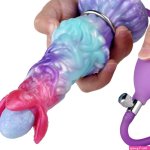 YOCY Silicone Pandora Ovipositor air Pump Lay Egg Novel Woman Masturbation Sex Toy Super Stimulate Vagina Anal Dildo for Adult