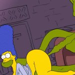 the simpsons marge simpson vylfgor animated animated gif 1 eye alien all