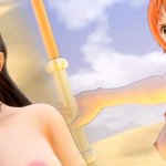One Piece Odyssey nude mod geïnstalleerd gameplay naakt Nami en Robin deel 23 18