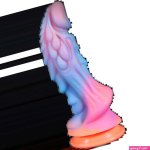 Lume Glow Dragon Dildo 8.5