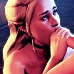 Game of Thrones: Daenerys blowjob