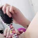 Sexy Brunette Teen Hairbrush Pussy Masturbation Porn Videos