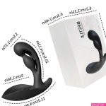 Hands Free Prostate Stimulator Anal Vibrator Male