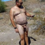 CaliJoe: Chubby Daddy Naked in the Desert