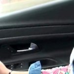Stranger broke my panties stroked my pussy masturbate while i driving Porn Videos