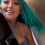 Casting Curvy: Blue Hair Thick Porn Star BEGS to Fuck Delivery Guy