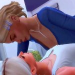 futanari stepmom arranged hard anal sex for a straight stepdaughter sims me hentai animation