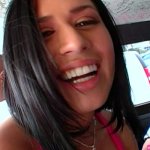 Wild Latina Eva Angelina showing her hot cock fucking skills on the Bang Bus