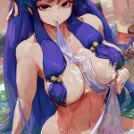 cutesexyrobutts ranma shampoo breast hold cum naked penis sex towel wet