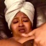 Hot ebony fingering her pussy juicy asshole. Squirts everywhere!