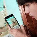 Busted with dildo in her butt