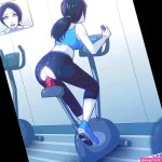 Wii Fit-fiets met dildo voor een sensuele en interactieve fitnesservaring. Porno Video