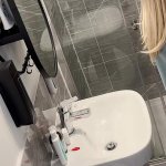 I put a hidden cam in the bathroom and caught my wife masturbating while I am at work