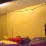 Hidden cam caught wife masturbating and cumming
