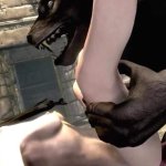 Serana Fucks 2 werewolves in the Breeding Pits