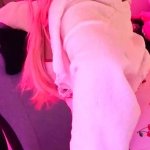 Quincy Cherry Dress Ass Tease: Blonde Big Ass Porn