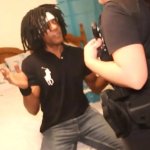 Big Tits Nerdy Milf White Girl Cops arrest burglar with big black cock BBC Interracial Blackmail