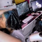 Blowjob while playing games with anal sex creampie