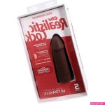 The Realistic Cock 5 in. ULTRASKYN Vac-U-Lock Dildo Chocolate