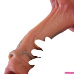 : 10.4 in Realistic Huge Dildo Sex Toys with Movable Foreskin Bendable Big Dildos Lifelike Giant Dildo for G Spot Anal Play with Suction Cup Big Adult Penis Sex Toys for