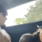 Young couple: Car Sex with girlfriend