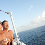 Big Nude Boat traveller reveals all