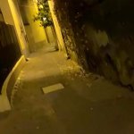 Public night sex- Quickly creampie on the street after cinema !