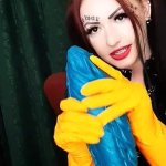 Femdom anal training for you. Fantasy about expanding your anus with a giant toy