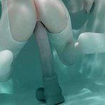 Barbara Reverse Cowgirl Horse Dildo