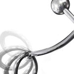 Edelstahl Cockring mit Analanker 30mm-Kugel hier kaufen