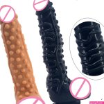 Women Dildo Realistic Penis Rough Surface Masturbator Extreme Stimulate Sex Toys