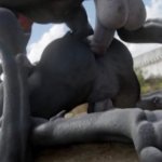 HALO Alien Bareback FUCKS HARD