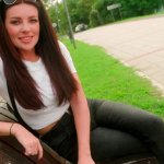 Risky blowjob in the park with cum in the mouth