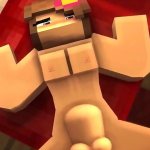 Jenny from Minecraft fucked by zombie and iron golem
