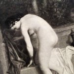 Proantic: Henner Suzanne And The Old Men Etching Erotic Art Nude Old P