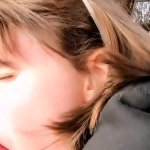 Pickup girl on the street and sex for money in a public place
